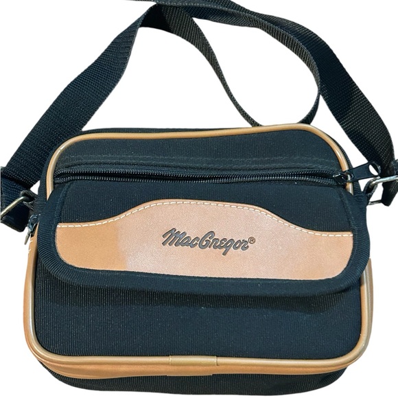 MacGregor Padded Camera Bag 3 Compartments Vintage - Picture 2 of 3